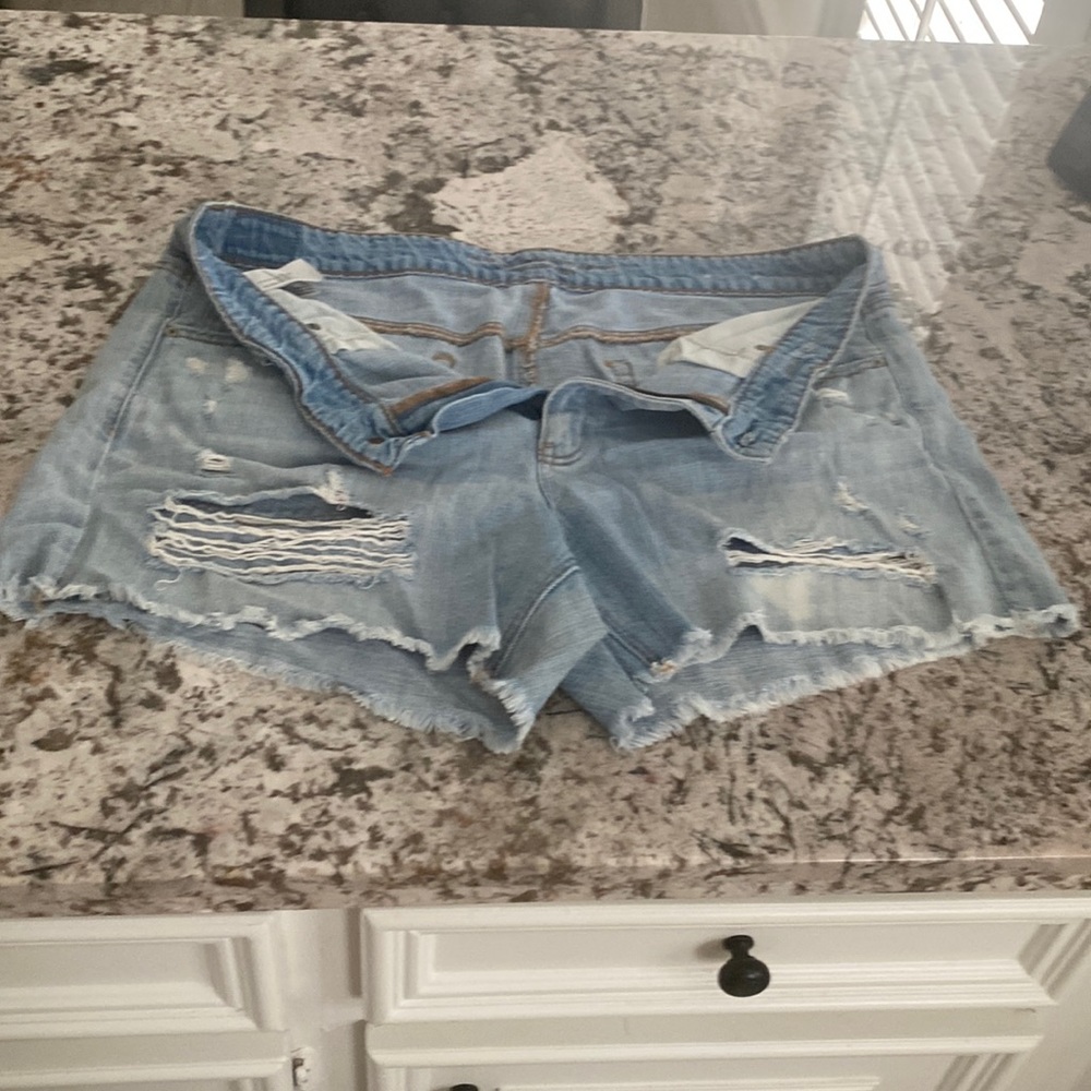 American eagle denim shorts 18